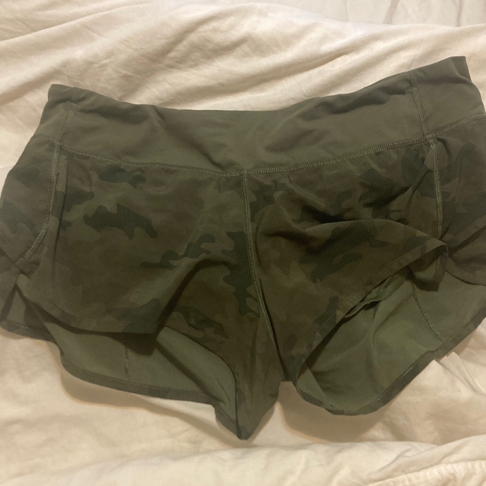 Lululemon camo shorts